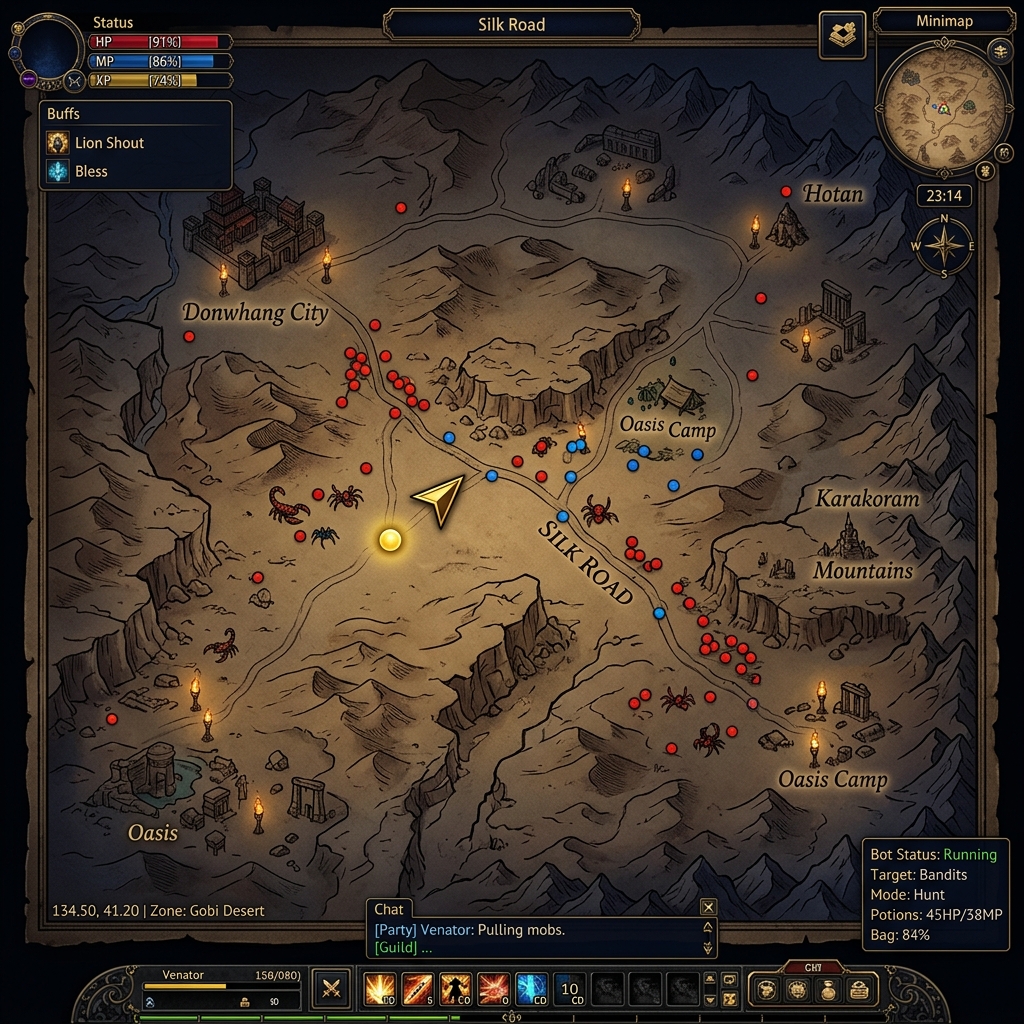 Game Mode — Canlı Harita